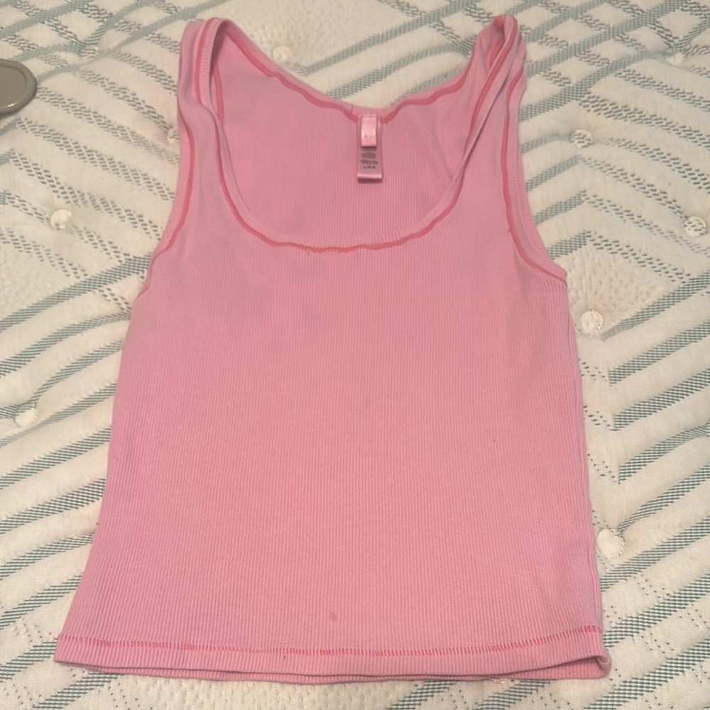 Skims Ribbed Tank Top